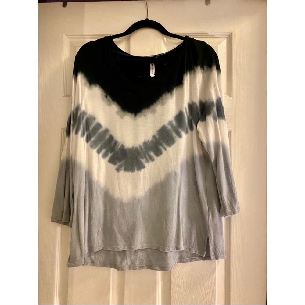Tie dye shirt.